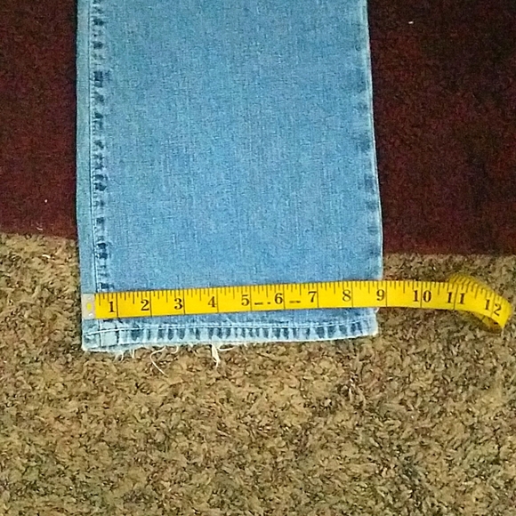 Women's Lucky Brand Vintage , Size4/27, Peanut Pant, Lower Rise Flare Long - Picture 12 of 12
